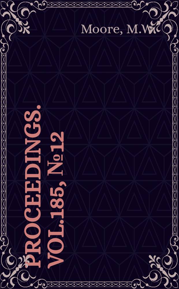 Proceedings. Vol.185, №12 : Disc brake pad wear evaluation