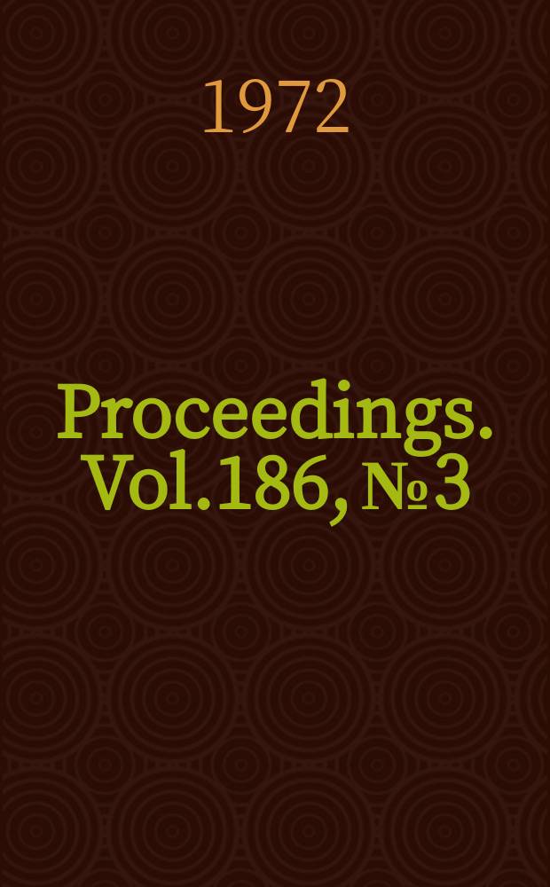 Proceedings. Vol.186, №3 : Optimization of wet cylinder..