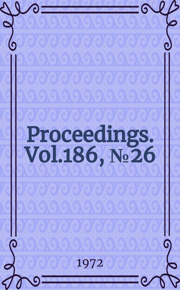 Proceedings. Vol.186, №26 : Reduction of impact noise..