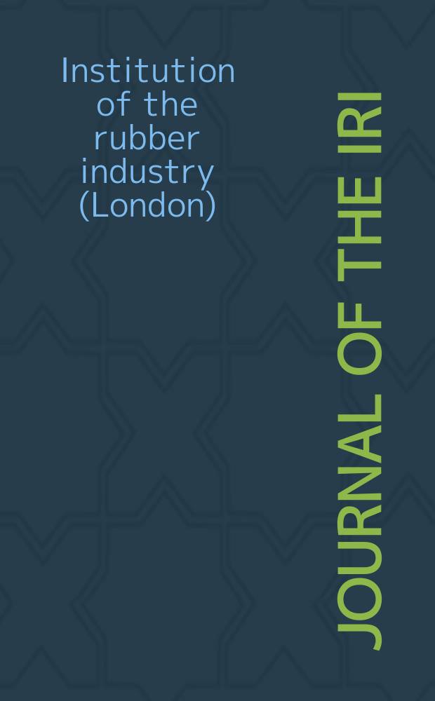 Journal of the IRI