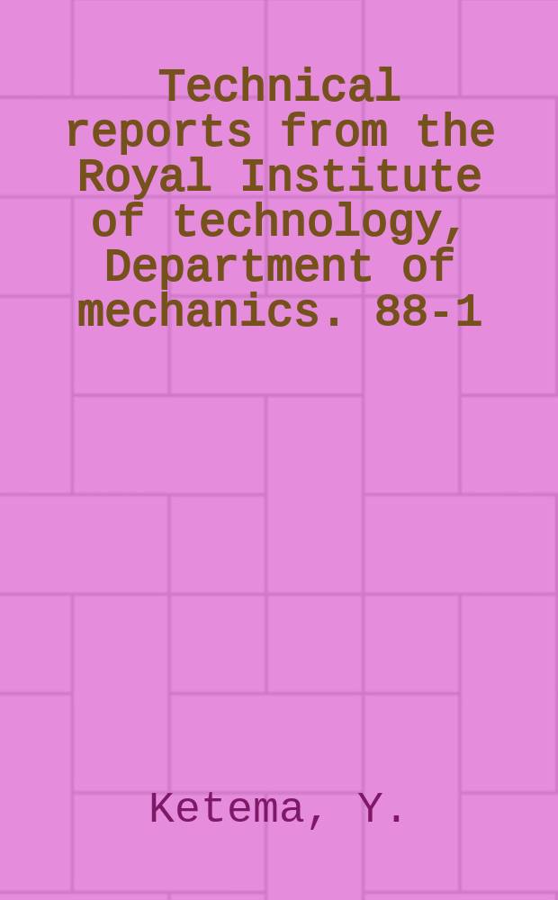 Technical reports from the Royal Institute of technology, Department of mechanics. 88-1 : The sound field from a point source ...