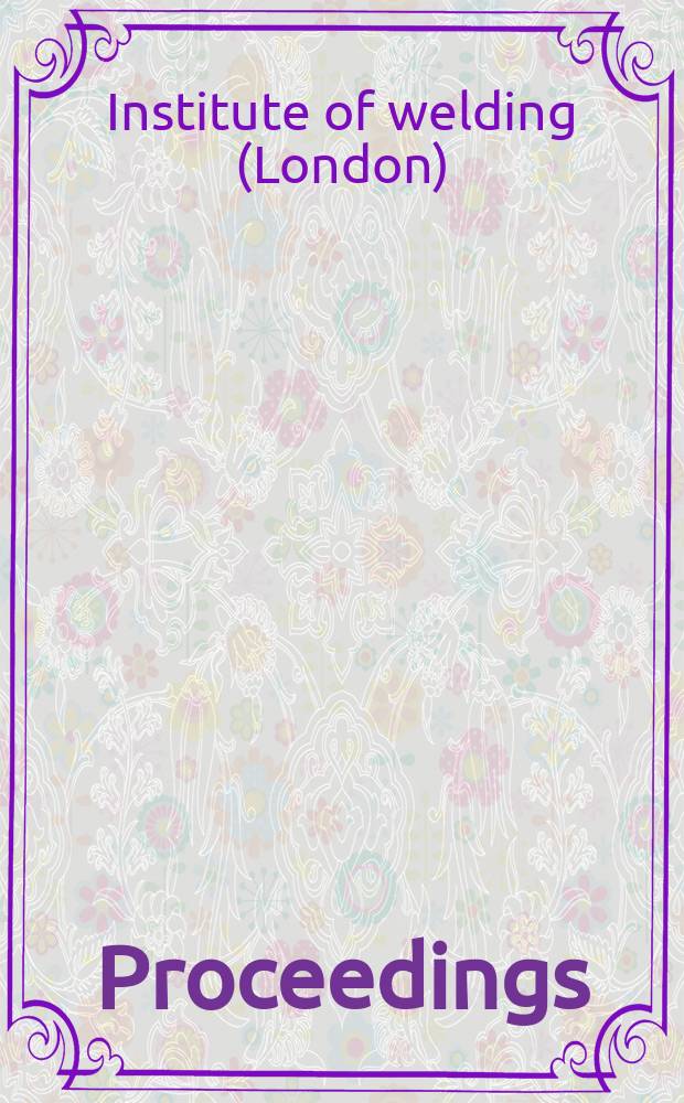 Proceedings