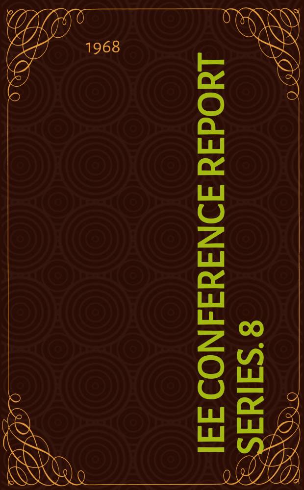 IEE Conference report series. 8 : Abnormal loads on power system