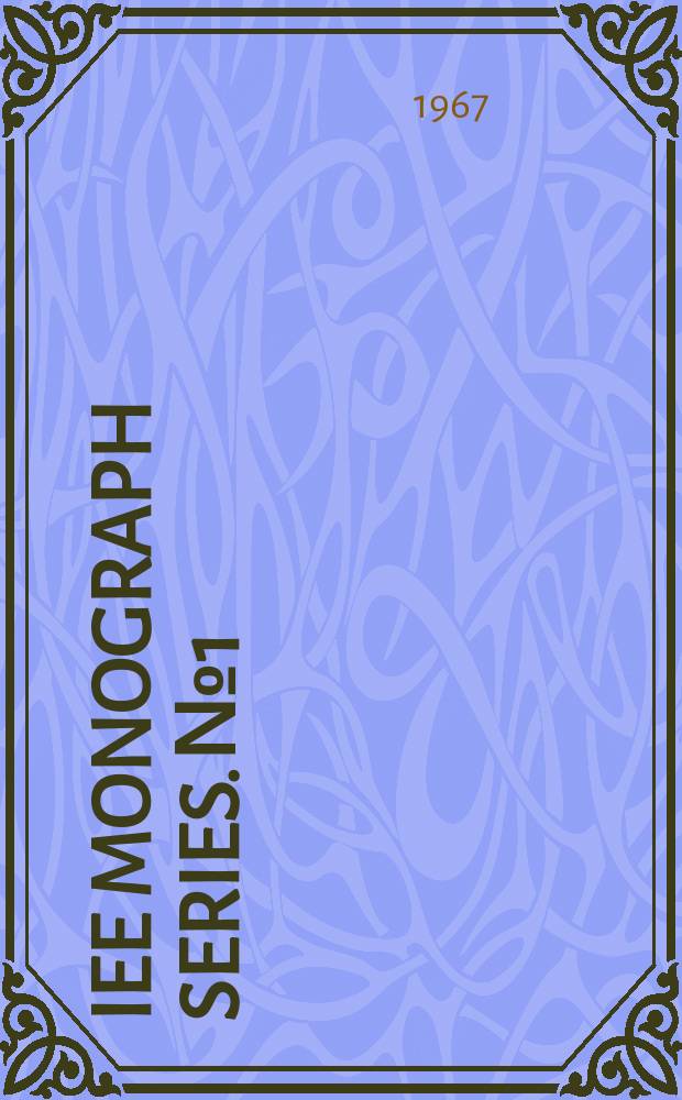 IEE monograph series. №1 : Techniques of pulse- code modulation in communication networks