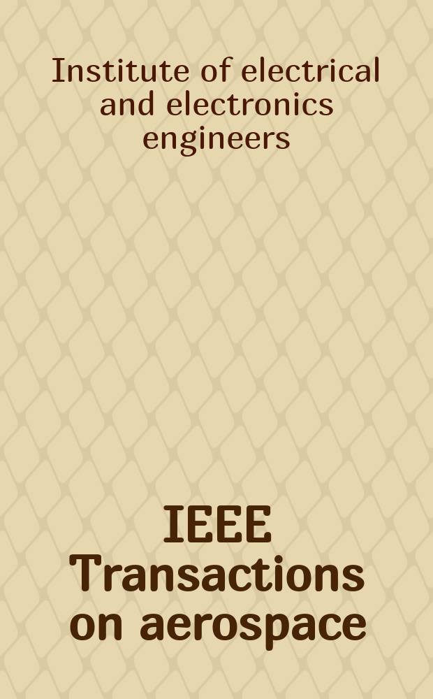 IEEE Transactions on aerospace