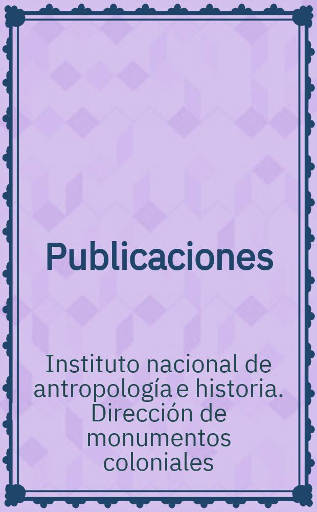 [Publicaciones]