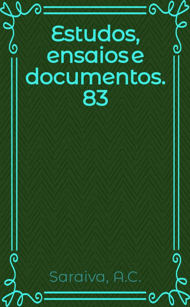 Estudos, ensaios e documentos. 83 : "Conspectus" da entomofauna cabo-verdiana