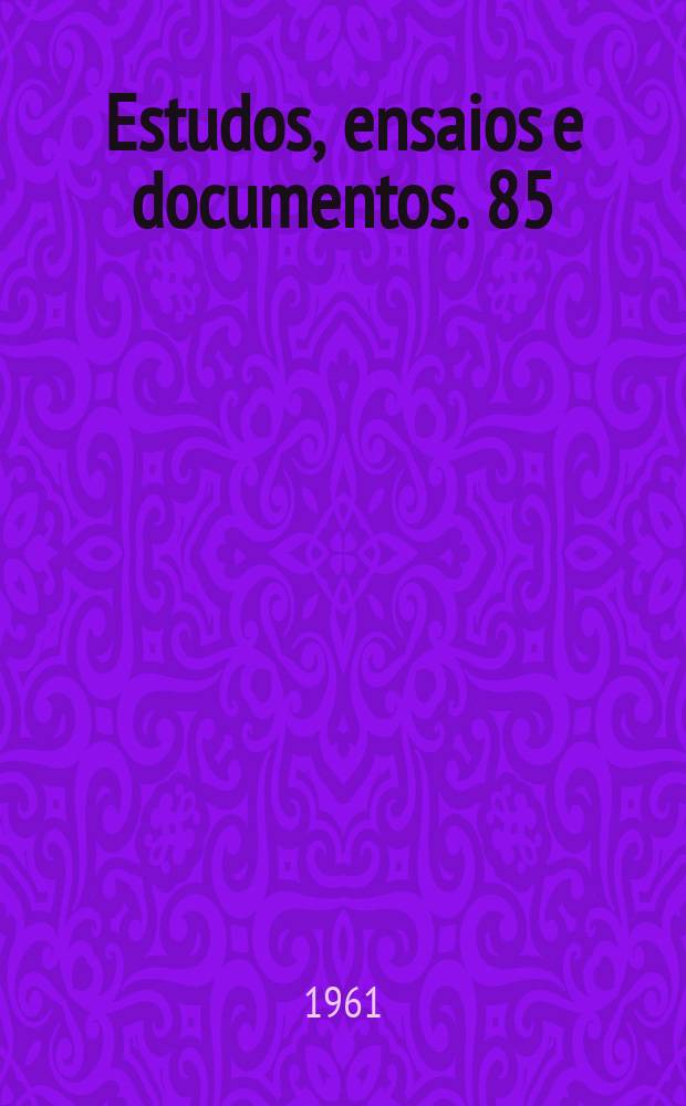 Estudos, ensaios e documentos. 85 : Introdução ao estudo da génese dos materiais da argila