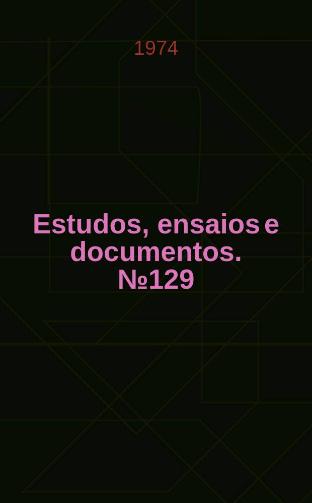Estudos, ensaios e documentos. №129 : Os solos da ilha do Fogo