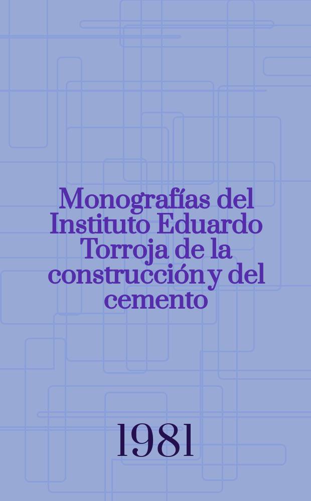 Monograf&iacute;as del Instituto Eduardo Torroja de la construcci&oacute;n y del cemento : Durabilidad de las conducciones m&eacute;talicas ...