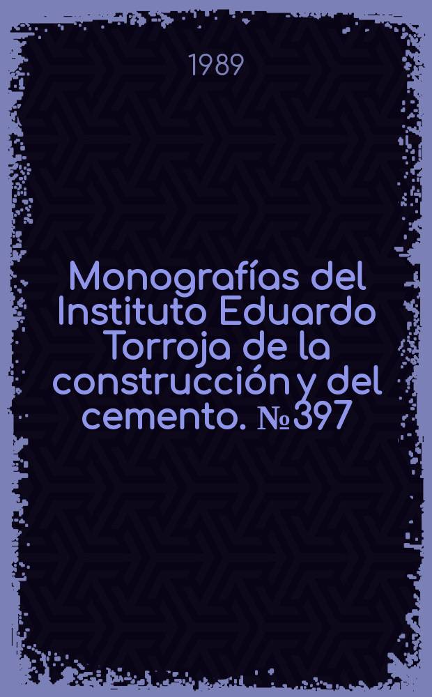 Monografías del Instituto Eduardo Torroja de la construcción y del cemento. №397 : Rocas opalinas sedimentarias continentales del centro