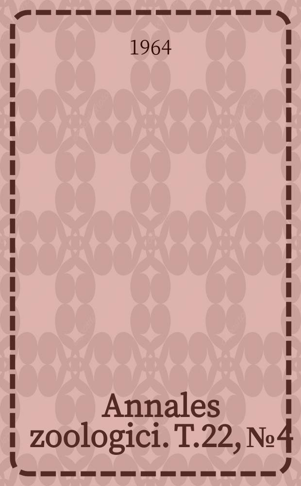 Annales zoologici. T.22, №4 : Systematische Stellung und Angaben über das Vorkommen von Paraegopis (Balcanodiscus subgen n.) frivaldskyanus (Rossmaessler, 1847) (Gastropoda, Zonitidae)