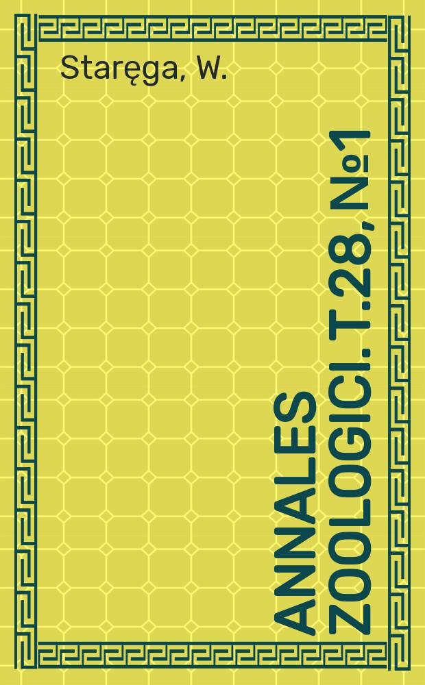 Annales zoologici. T.28, №1 : Zwei neue Gagrellinae (Opiliones) aus Kuba