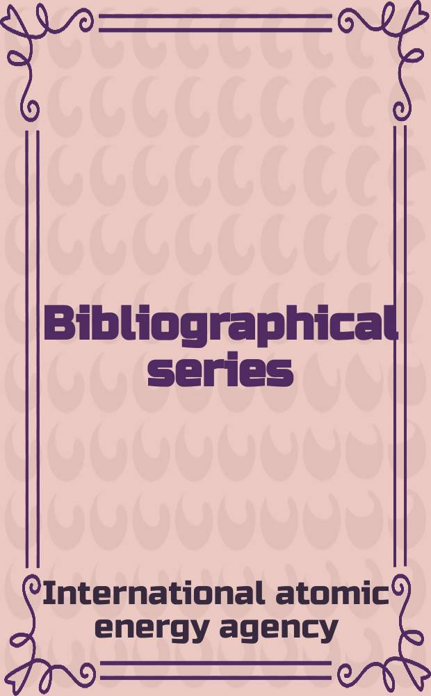 Bibliographical series