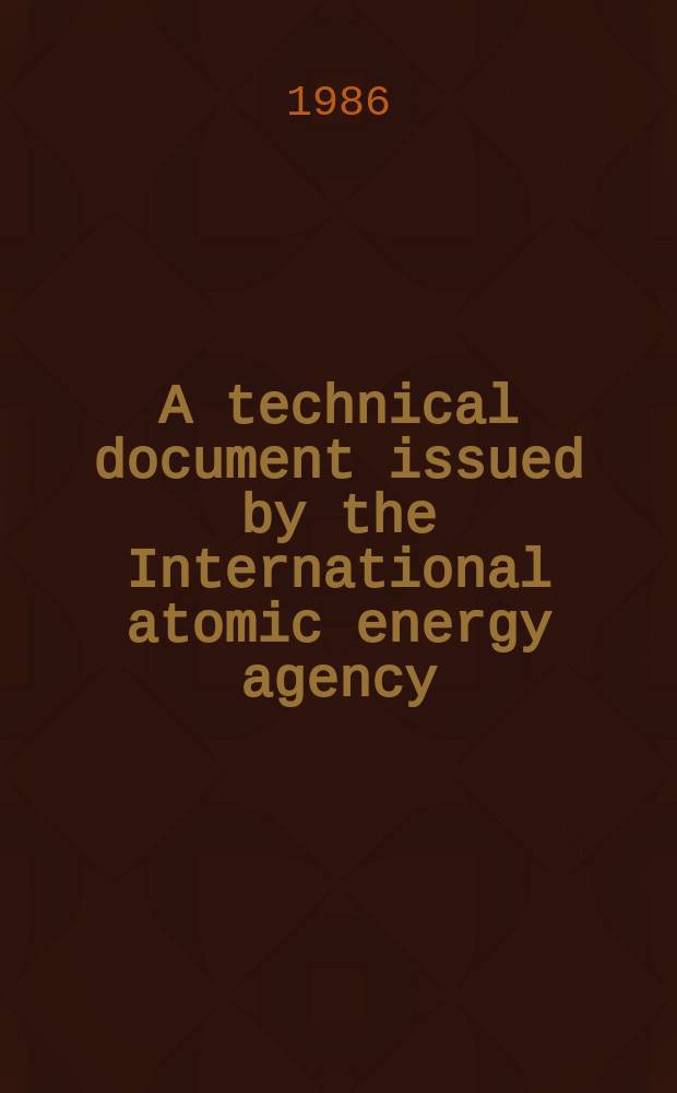A technical document issued by the International atomic energy agency : IAEA -TECDOC : Small and medium power reactors
