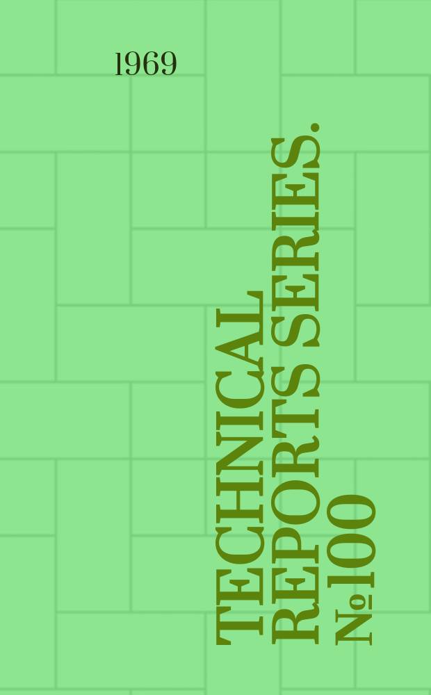 Technical reports series. №100 : An International neutron data system