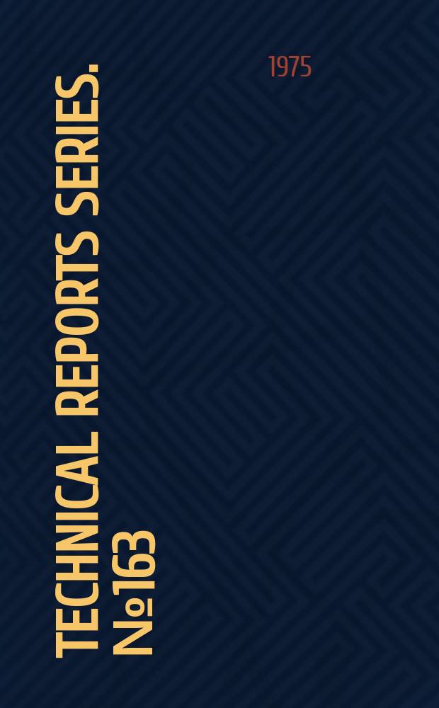 Technical reports series. №163 : Neutron irradiation...