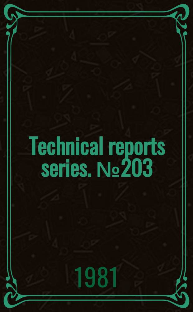 Technical reports series. №203 : Handling of tritium-bearing wastes