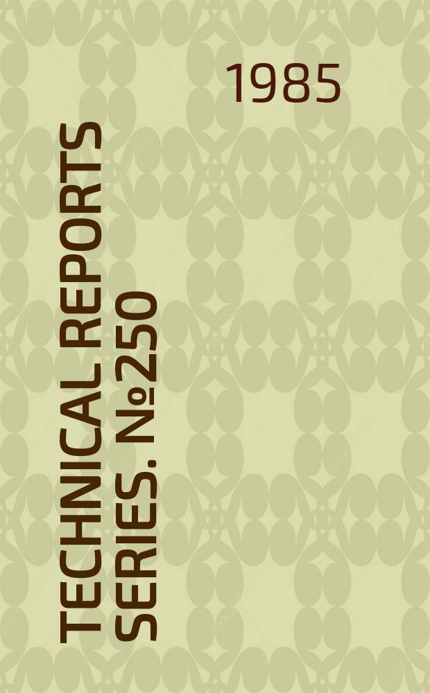 Technical reports series. №250 : The radiological impact of radionuclides dispersed on a regional and global scale