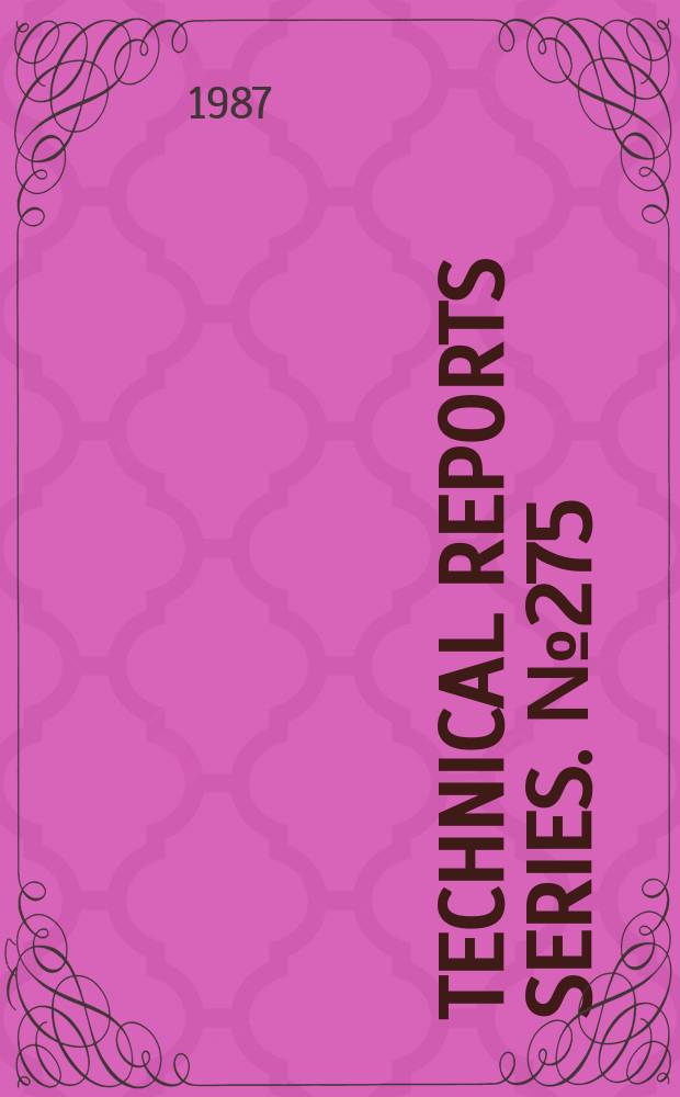 Technical reports series. №275 : Bid invitation specifications for nuclear power plants