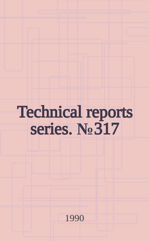 Technical reports series. №317 : Implementation of quality assurance corrective actions