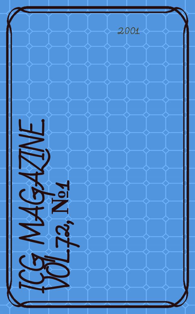 ICG magazine. Vol.72, №1