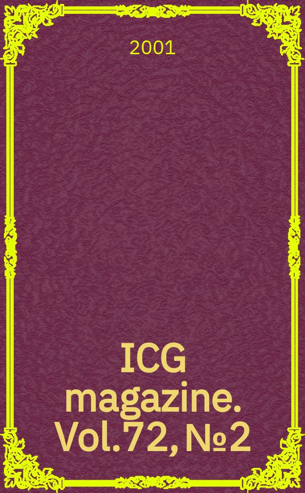 ICG magazine. Vol.72, №2
