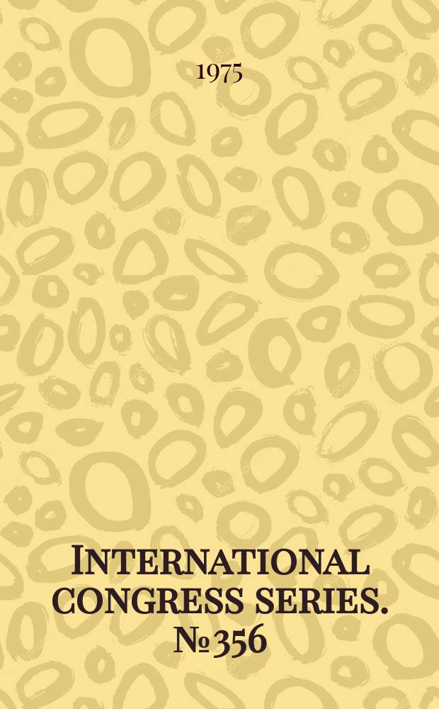 International congress series. №356 : Haemophilia