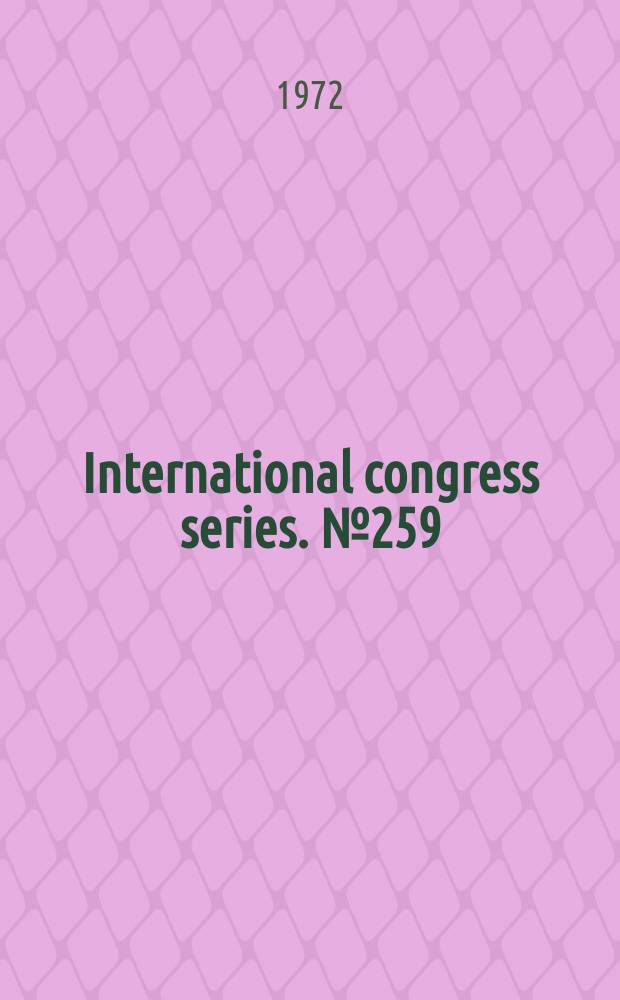 International congress series. №259 : Psychotherapy of schizophrenia