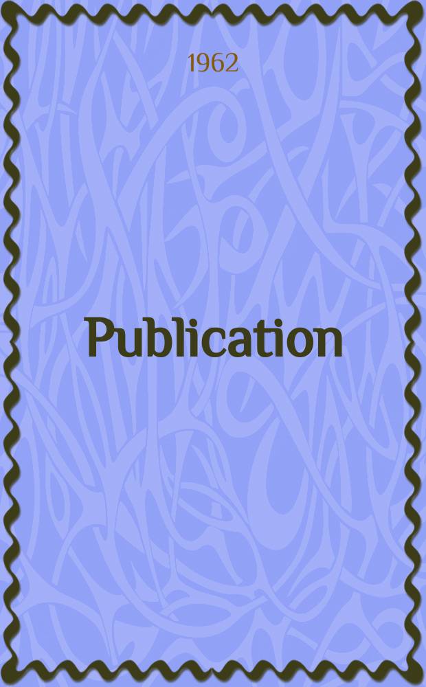 Publication