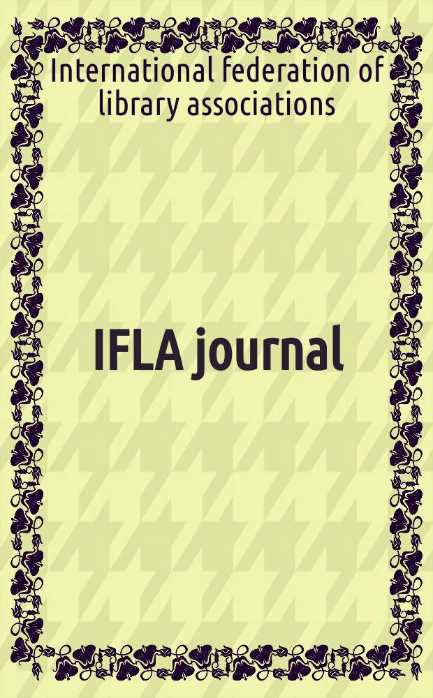 IFLA journal