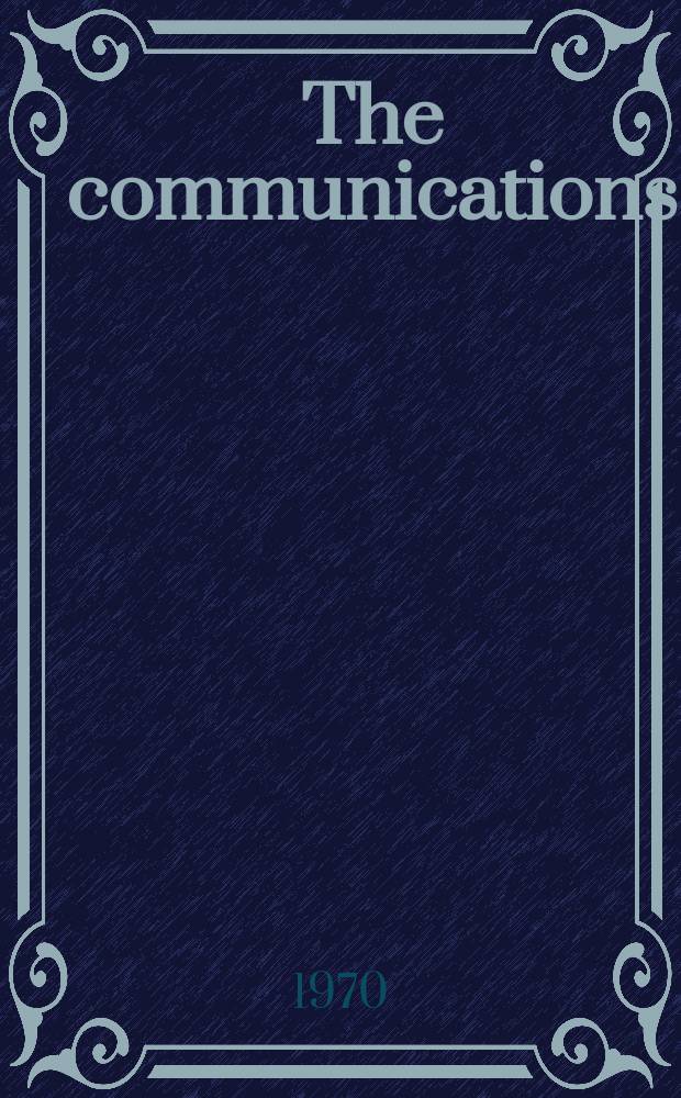 The communications