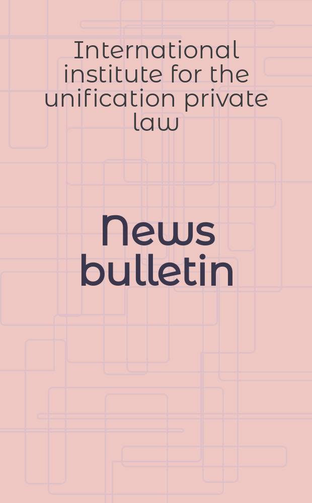 News bulletin