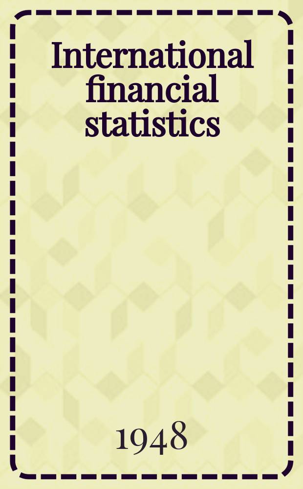 International financial statistics