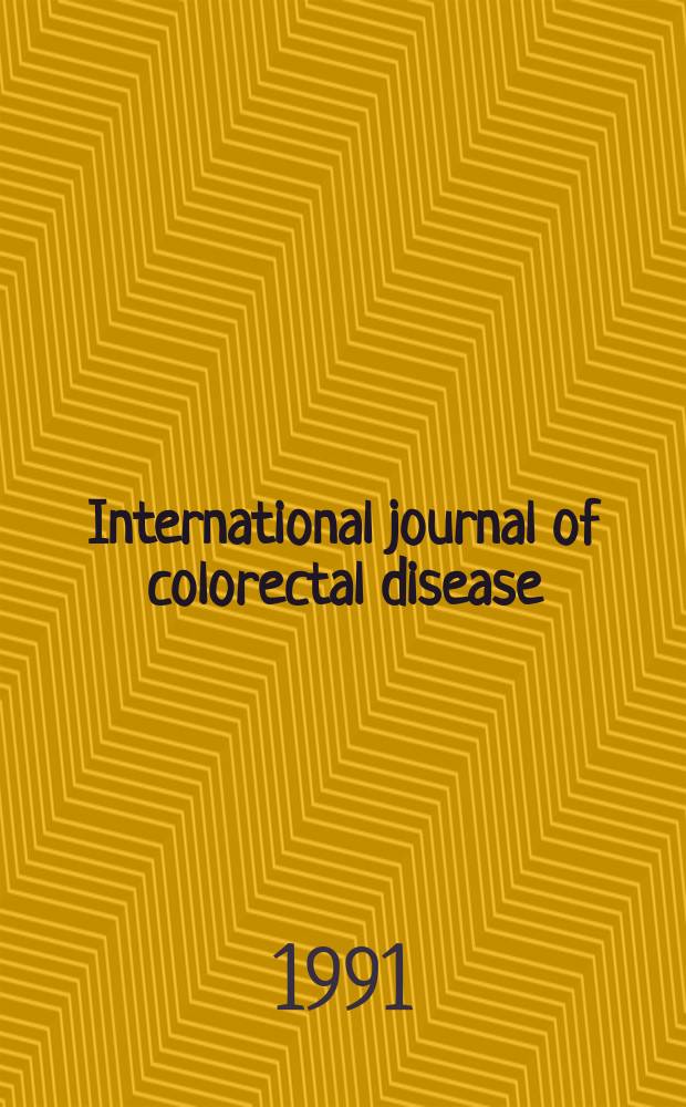 International journal of colorectal disease