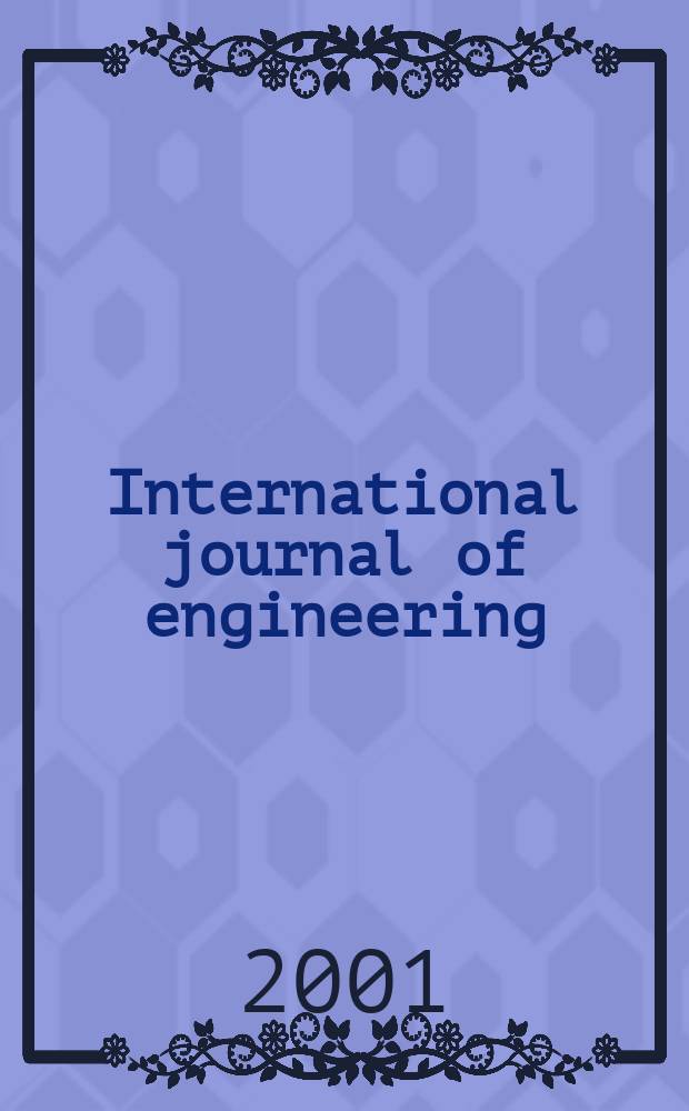 International journal of engineering