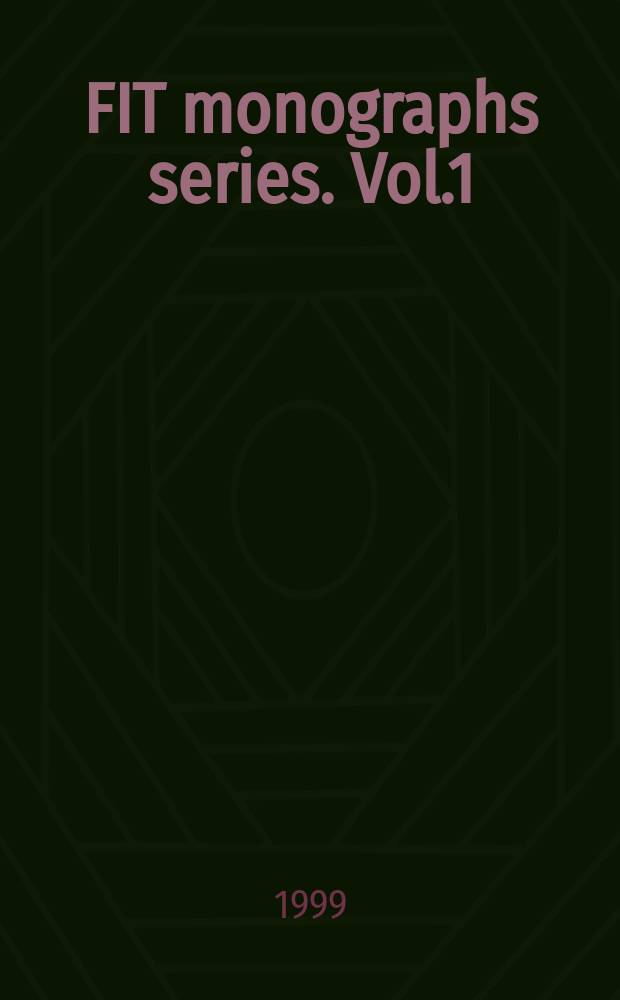 FIT monographs series. Vol.1 : Terminologie de la traduction