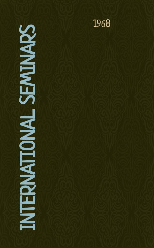 International seminars