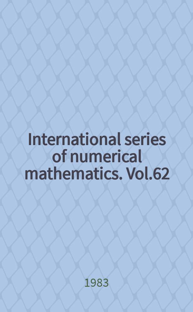 International series of numerical mathematics. Vol.62 : Differential -difference equations
