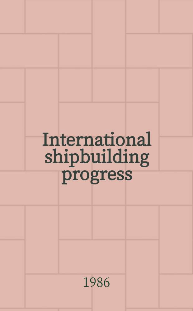 International shipbuilding progress : shipbuilding and marine engineering monthly. Vol.33, №383 : Dynamic.... Fuel economy due to...