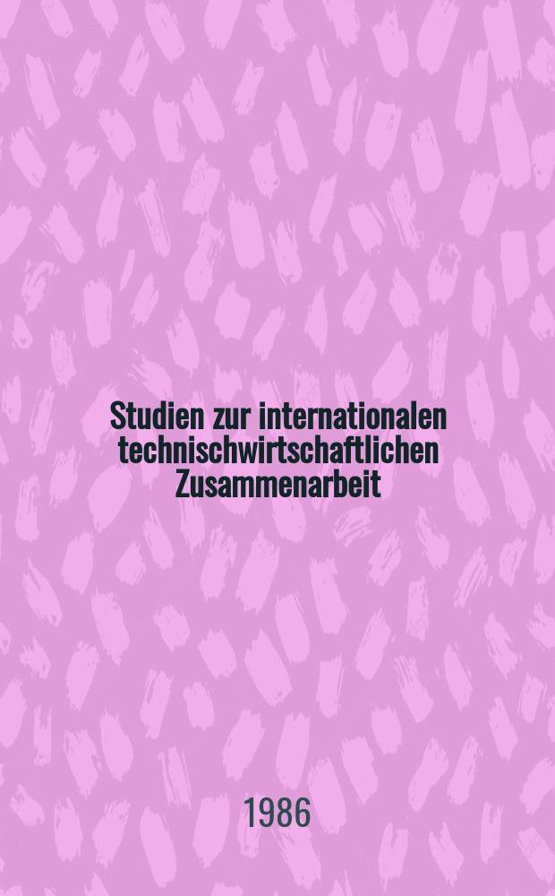 Studien zur internationalen technischwirtschaftlichen Zusammenarbeit : Eine Schriftenreihe des Forschungsinstituts f&uuml;r Internationale Technisch Wirtschaftliche Zusammenarbeit der Rheinisch- Westf&auml;lischen Technischen Hochschule. Bd.30 : Reform der Entwicklungsfinanzierung durch