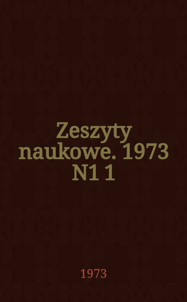 Zeszyty naukowe. 1973 N1[1] : Infiltracyjne ujęcia wody