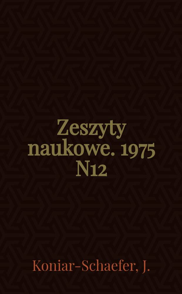Zeszyty naukowe. 1975 N12 : Studium wpływu budowy geologicznej ...