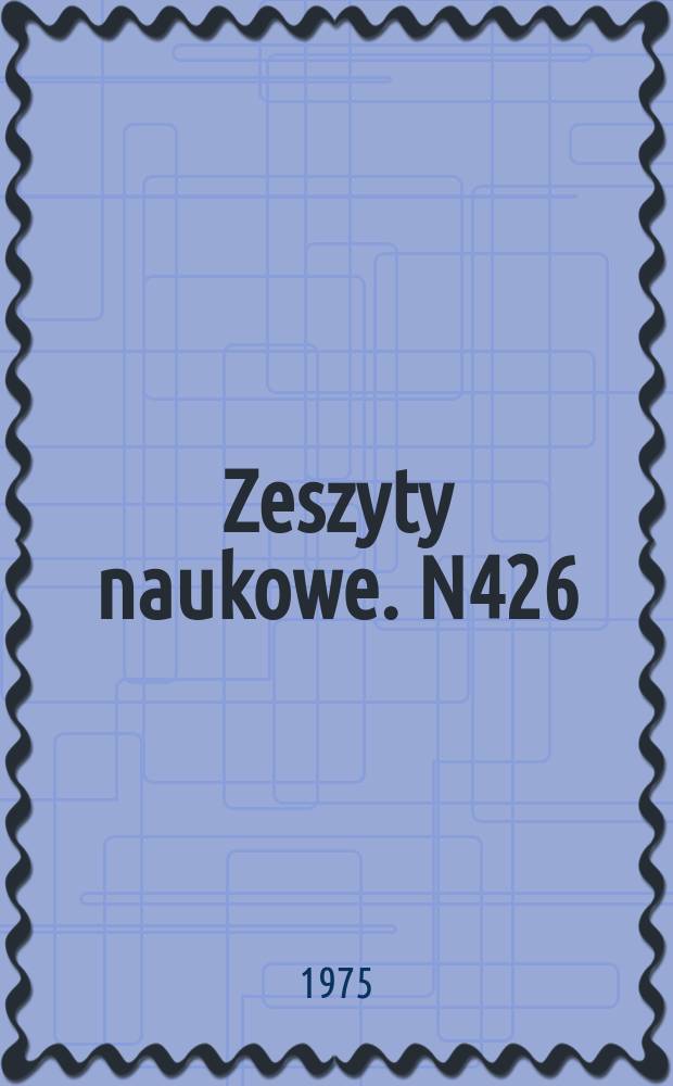 Zeszyty naukowe. N426 : Materiały z Konferencji naukowej na temat: "Rola mikroorganizmów w procesach oczyszania ścieków przemysłowych " zorganizowanej w ramach Obchodów roku nauki Polskiej w kwietniu 1973