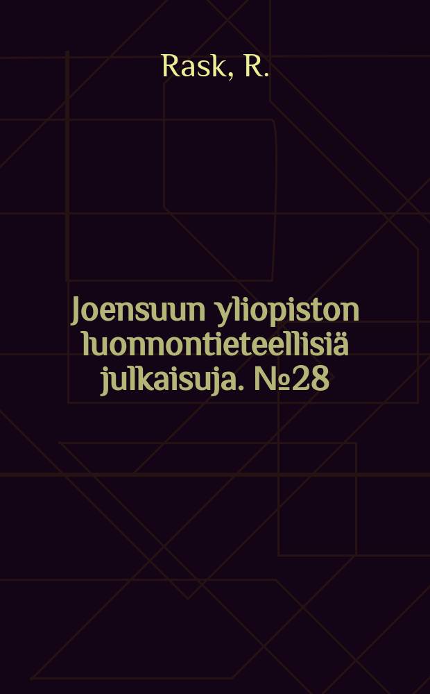Joensuun yliopiston luonnontieteellisiä julkaisuja. №28 : Automating estimation of software size ...