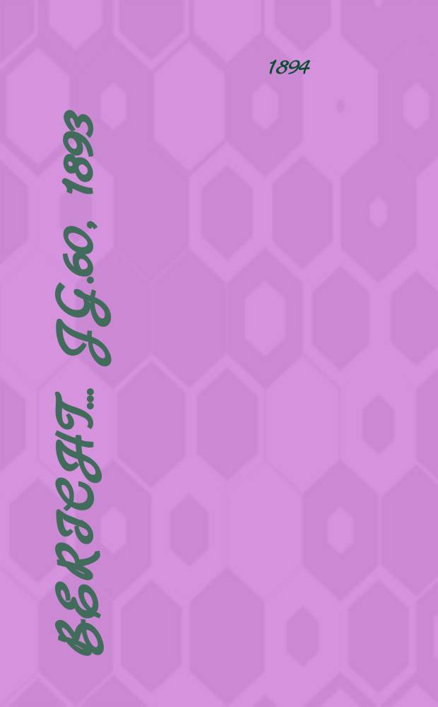 Bericht ... Jg.60, 1893/1894