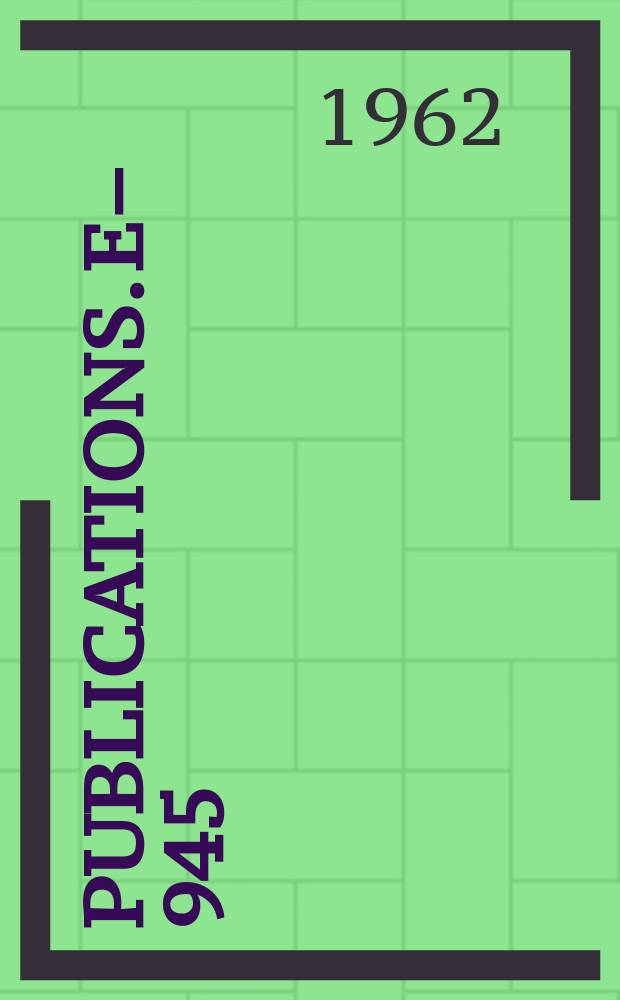 [Publications]. E–945 : Effect of pairing correlations of the superconductive type on the alpha decay rates