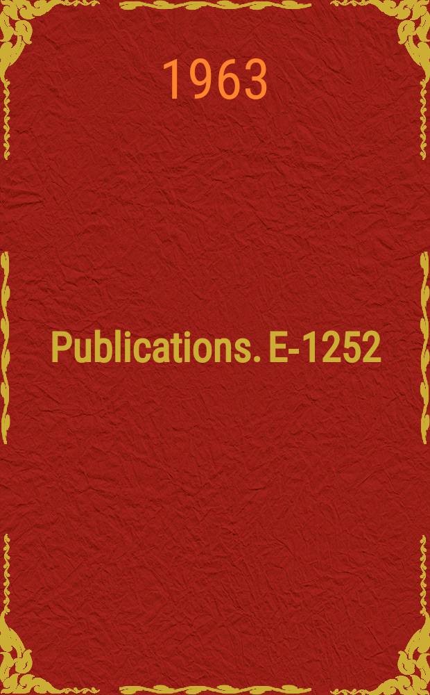 [Publications]. E-1252 : Relativistic causality in the quantum mechanics of a scalar particle