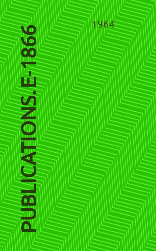 [Publications]. E-1866 : Some aspects of applications of photographic emulsions