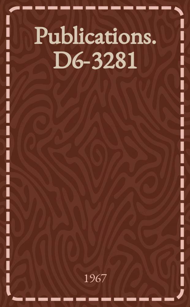 [Publications]. D6-3281 : Experiments on chemistry of element 104 - kurchatovium